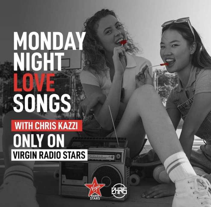 Chris Kazzi presenting Monday Night Love Songs